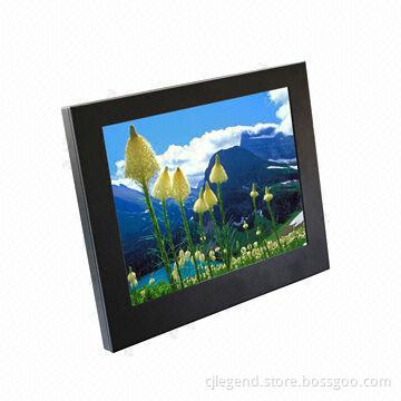 12.1-inch Standalone Metal Case LED Monitor with VGA Input and Support 1,024 x 768 Pixels